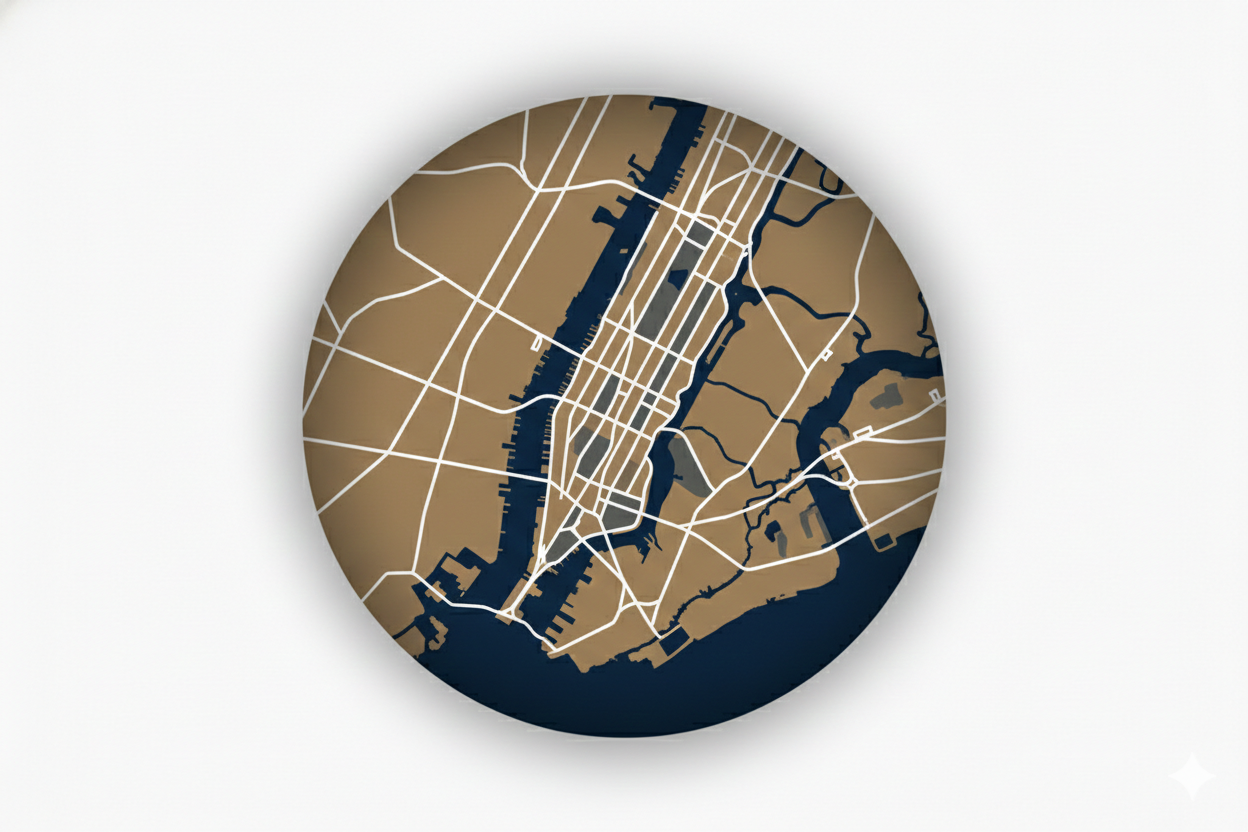 NYC map